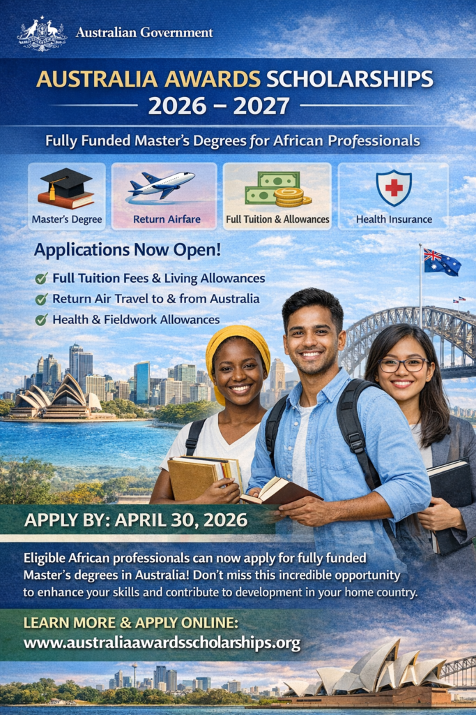 Australia Awards Scholarship 2026 for African Students