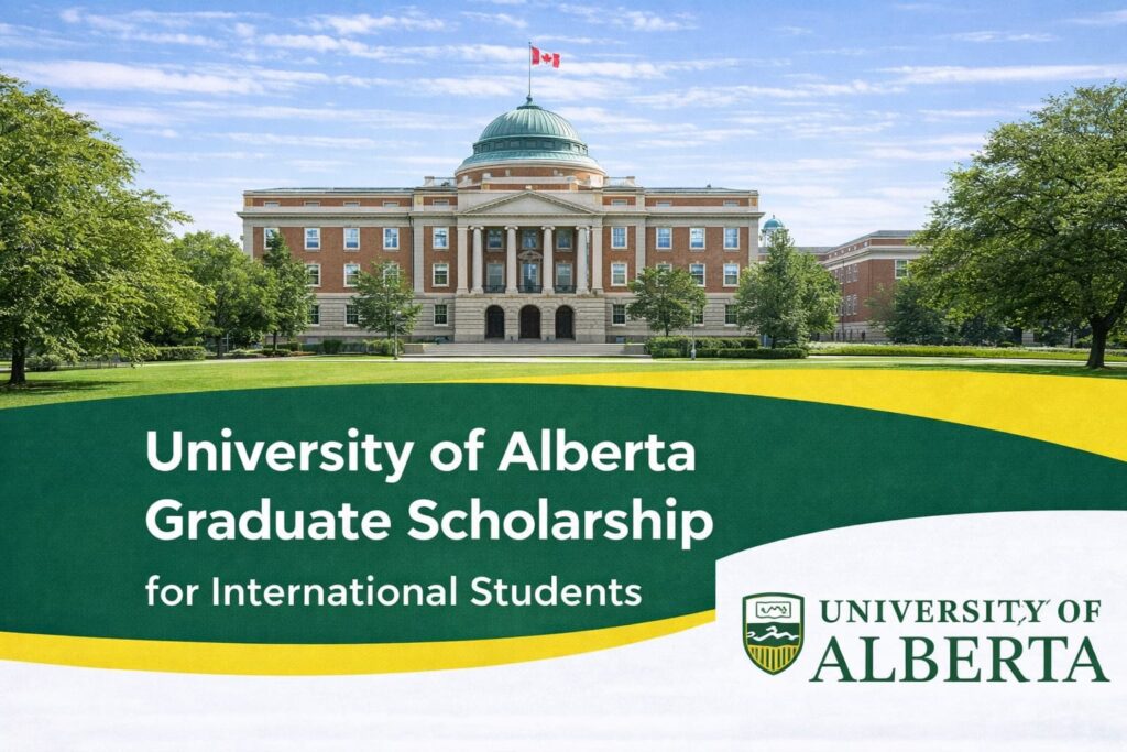 University of Alberta Graduate Scholarship for International Students in Canada